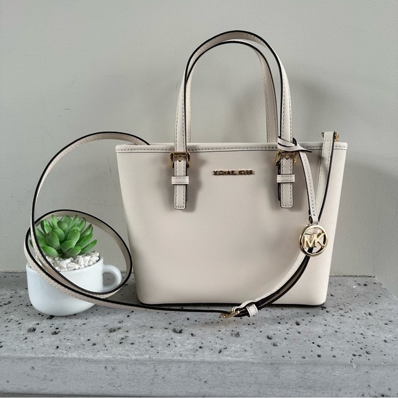 NWT Michael Kors Jet Set Travel Extra-Small Top-Zip Tote Bag - Picture 2 of 10